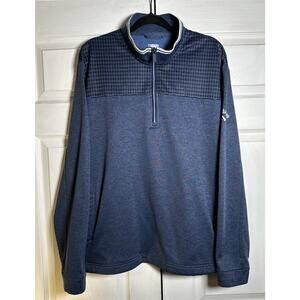 Callaway Men's XXL Thermal Fleece Weather Series Quarter Zip Navy Golf 1/4 Zip